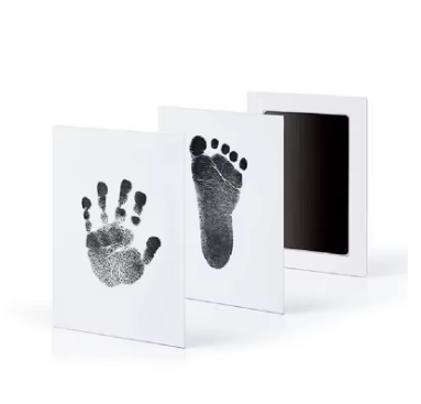 Комплект за отпечатъци на бебешки ръчички и крачета – безопасен спомен от първите мигове | Beborino