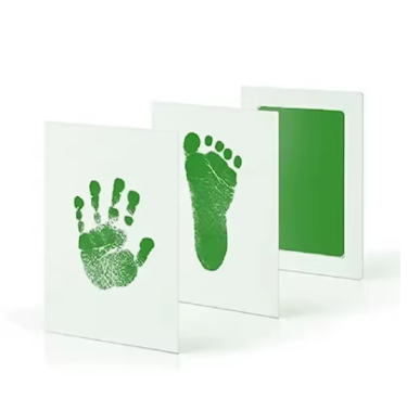 Комплект за отпечатъци на бебешки ръчички и крачета – безопасен спомен от първите мигове | Beborino