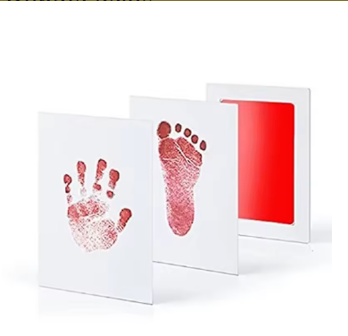 Комплект за отпечатъци на бебешки ръчички и крачета – безопасен спомен от първите мигове | Beborino